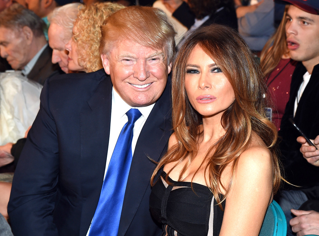 Donald Trump, Melania Trump, Fight Night